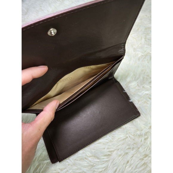 Rare Coach Patchwork Wallet And Check Book - Picture 8 of 10